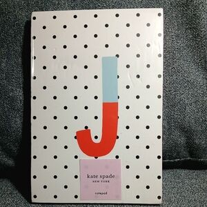 kate spade NEW YORK Notepad "J" 100 sheets BRAND-NEW w/tags sealed⭐️SHIPS FREE⭐️